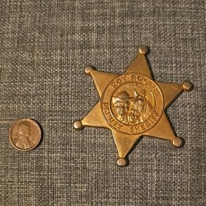 Gold Deputy Sheriff Badge